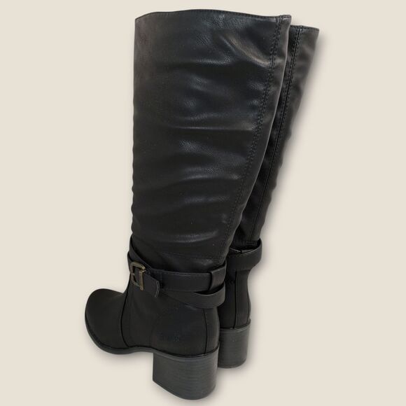 NEW Blowfish Malibu Women's Binda Vegan Leather Boot Black Local Sheriff 8.5M - Picture 8 of 12